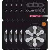 Varta 5x Power One EVOLUTION Gr. 13 Hörgerätebatterien 1,45V Orange 6er Blister PR48 p13