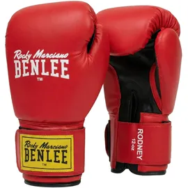 BENLEE Rocky Marciano Benlee Rodney Leder Künstliche Boxhandschuhe - Red / Black - 6 oz