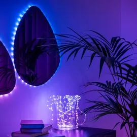 Twinkly Lichterkette Dots 3 m Schwarz