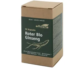 Roter BIO Ginseng Kapseln 50 St