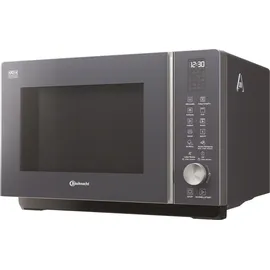 Bauknecht MF 259 SG Mikrowelle/Extra Space: Kombi Ohne Drehteller/My Menu/Crisp Fry/Spezialprogramme/Dampfgarfunktion inkl. Dampfgarbehälter/Heißluft/Quarz Grill/Auto Clean/ 25L