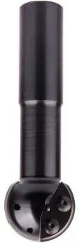 Aigner Werkzeuge PM-Kugelschaftfräser R20 D40 x 30/78 x S25h6/GL130, Z2-MEC, montiert Schrumpffutter HSK-F63 | C830-200078R-M1