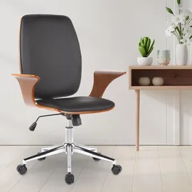 CLP Burbank Kunstleder walnuss/schwarz