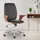 CLP Burbank Kunstleder walnuss/schwarz