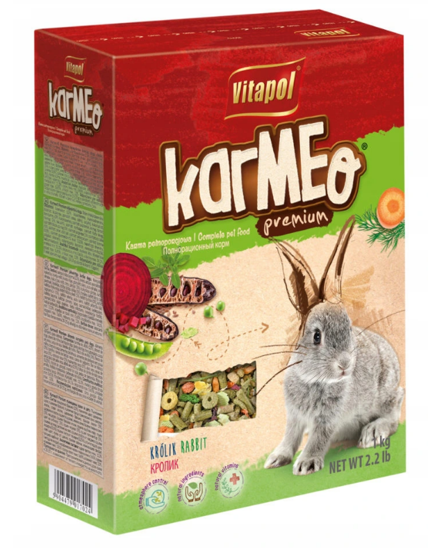VITAPOL Alleinfuttermittel für Kaninchen 1kg (Rabatt für Stammkunden 3%)