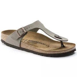 Birkenstock Gizeh Birko-Flor Nubuk stone 43