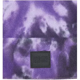 URBAN CLASSICS Tie Dye Beanie Grau