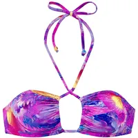 VENICE BEACH Bikini-Top Damen Lila/Mehrfarbig 42 Cup A/B