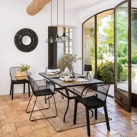 Atmosphera - Rechteckiger Esstisch Kipos aus Mosaiksteinen créateur d'intérieur