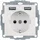 Berker USB-Steckdose 1 St. Weiß