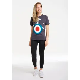 LOGOSHIRT Peanuts - Snoopy Blau/ Grau 3XL