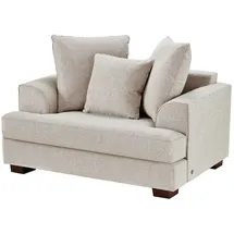 Soho Sessel Webstoff 136 x 87 x 103 cm Beige