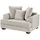 Soho Sessel Webstoff 136 x 87 x 103 cm Beige