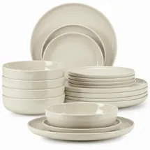 konsimo® VICTO Tafelservice 18-tlg. beige/braun