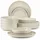 konsimo® VICTO Tafelservice 18-tlg. beige/braun