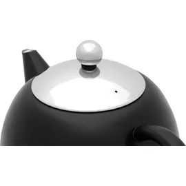 Bredemeijer Teekanne Santhee 1,4l Edelst. matt schwarz 121003 - Schwarz