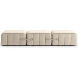 Curt Sofaset JET Grau / Beige