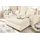 Home Affaire Ecksofa Cara Mia 325x87x183 cm Luxus-Microfaser Vintageoptik Recamiere beidseitig ohne Bettfunktion beige (creme), (54154831-0)