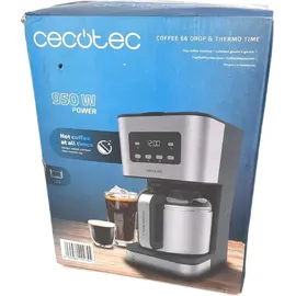 Cecotec Coffee 66 Drop & Thermo Time schwarz