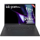 LG Gram 16 16Z90T Intel Core Ultra 7 255H 32 GB RAM 2 TB SSD Win11 Home Obsidian Black