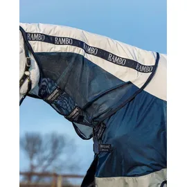 Horseware Rambo Summer Series Regendecke Übergangsdecke Navy/Grey Turnout 0g , Horseware Deckengröße: 160 cm / 7 ́0