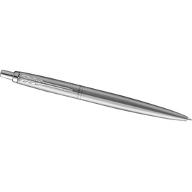 Parker Jotter XL Kugelschreiber | Monochrome Edelstahl | mittlere Stiftspitze | blaue Tinte | Geschenkbox