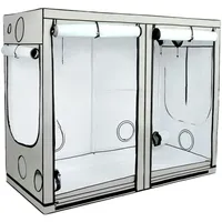Weedness HOMEbox Ambient - 240x120x200 cm Zuchtzelt Growschrank Growzelt Zuchtbox Gewächszelt Homebox Lichtdicht