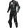 Dainese Laguna Seca 5 2-Teiler S/T Motorrad Lederkombi, 2tlg. perforiert - Schwarz/Schwarz/Weiß - 30