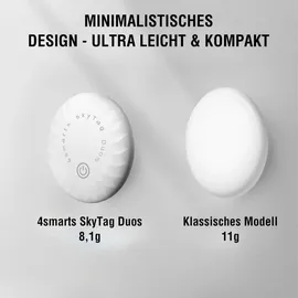 4smarts SkyTag Duos 4er Set weiß