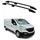 Omac Dachträger Dachreling für Renault Trafic 2014-2024 L2 Langer Alu Schwarz (2-St), Rostbeständig, Einfache Montage, Korrosionsbeständig schwarz