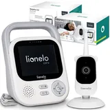 Lionelo Babyline 3.2 Camera, Full HD für Babyphone, 1920x1080 px, Reichweite 50m / 350m Nachtmodus 7m, Zwei-Wege-Kommunikation, Kopplung von bis zu 4 Kameras, 3-facher Zoom