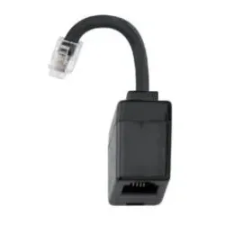 Hager EHZ001A Adapter R12/RJ10, für Verbindung von OKK 1Mbit zu Tarifschaltgerät