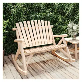 vidaXL Garten-Schaukelbank 123 x 96 x 102 cm Beige