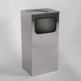 Szagato Aschenbecher BxHxL: 30 x 62 x 23 cm, für: innen & außen - silberfarben