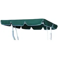 DEGAMO Dachplane für Hollywoodschauk FLORIDA 170x110cm, dunkelgrün