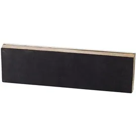 Edzard Adventskranz Lille (Höhe 9 cm, Länge 45 cm), Edelstahl und Mangoholz, für 4 Kerzen ø 8 cm