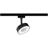 Paulmann URail LED Schienenspot Circle 180lm 5W 4000K 230V Schwarz Matt