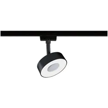 Paulmann URail LED Schienenspot Circle 180lm 5W 4000K 230V Schwarz Matt