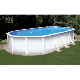 Planet Pool Stahlwandpool ovalform Classic 535 x 300 x 120 cm inkl. Sandfilteranlage
