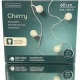 Kaemingk Lumineo LED Cherrybeleuchtung Outdoor Länge 900 cm transparent/warmweiß