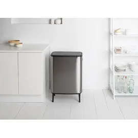 Brabantia Bo Touch Bin Hi 60 l Matt Steel
