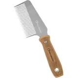 ROLLINGDOG Flächenstreicherkamm Malerpinselkamm – Reinigungskamm für Pinsel Edelstahl Pinsel Reiniger, Werkzeug zur Reinigung von dicken Hülsenbürsten, Wand und Fleckenpinseln