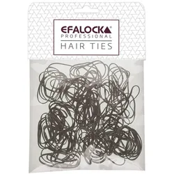 Efalock Rasta-Haargummi dünn/klein braun100st