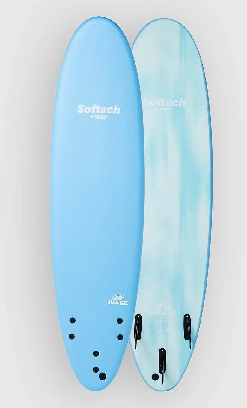 Softech Sublime FCS II Sky Blue 6'10 Surfboard uni Gr. 6'10
