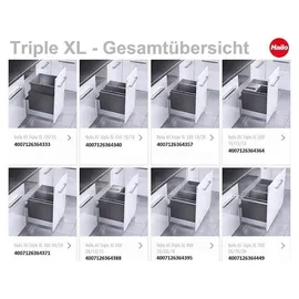HAILO Triple XL 28 l Grau