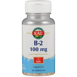 Vitamin B2 Riboflavin 100 mg KAL