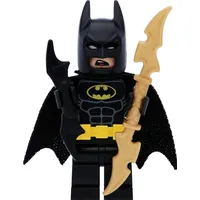 LEGO Super Heroes Minifigur: Batman (Typ 1) mit Bat-a-Rang