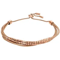 Fossil All Stacked Up Armband Braun JF04472791 Größe 21,6 cm