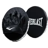 EVERLAST Core Punch Mitts (Schwarz) – Boxpratze mit Canvas-Oberfläche, belüfteten Knöcheln und Schaumstoffpolsterung, Schutz vor Boxhandschuhen, MMA-Handschuhen & Kickboxhandschuhen