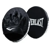 EVERLAST Core Punch Mitts (Schwarz) – Boxpratze mit Canvas-Oberfläche, belüfteten Knöcheln und Schaumstoffpolsterung, Schutz vor Boxhandschuhen, MMA-Handschuhen & Kickboxhandschuhen
